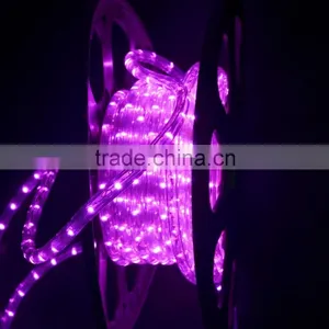 Festalight Waterproof 72led per Meter 100% Copper 3 Wire Holiday Decoration Round Flexible Black Color Changing Led Rope Light thumbnail-2