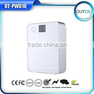 New Design Universal Best 10400mah Mi Power Bank For Smartphones With Battery Display thumbnail-1