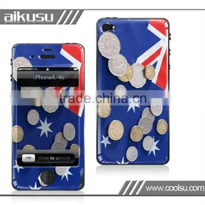 FLAG Design Sticker for Iphone 4 Skin thumbnail-1