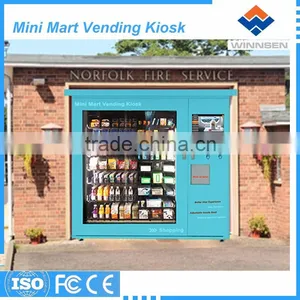 Smart Front Lift System Drinks and Snacks Vending Kiosk thumbnail-5