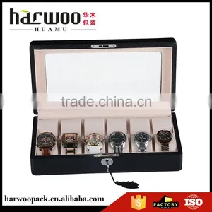 Newest Selling Custom Design Sofa Inserts Leather Watch Box With Different Size Supplier's Choice thumbnail-1
