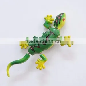 6 Inch Sweden Mother and Child Barcecelona Gecko Fridge Magnets With Single Pole, Plastic Magnetic Souvenir thumbnail-2