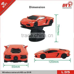 Wireless WiFi Network Car Driving Video Recorder,L35 thumbnail-2