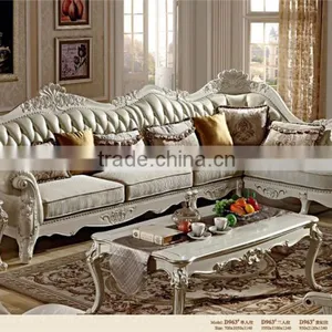 Recliner Sofa Mechanism Antique Wood Sofa Frame High End Restaurant Furniture thumbnail-2