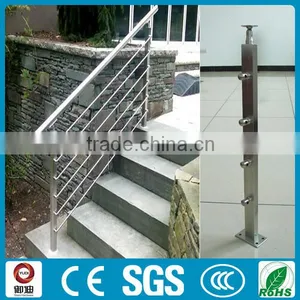 Stainless Steel Square Pipe Railing for Stair/balcony thumbnail-1