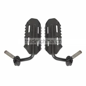 A Pair of Foot Pegs For 2007-2016 Jeep Wrangler JK & Unlimited Black thumbnail-4