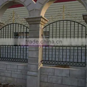 Wrought Iron Fence Design thumbnail-1