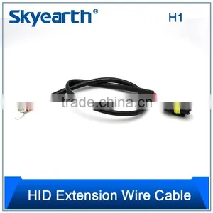 Milan HID Xenon Ballast AMP Extension High Voltage Wire Cable Wiring Harness 1M 100CM H1 HID Extension Cable For Ballast thumbnail-2