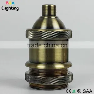E26 Aluminum Metal Ceiling Lamp Socket for Suspension Lamp thumbnail-3
