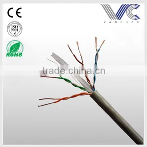Frankever Hot Selling Grey 4 Pairs UTP CAT6 Lan Cable thumbnail-1