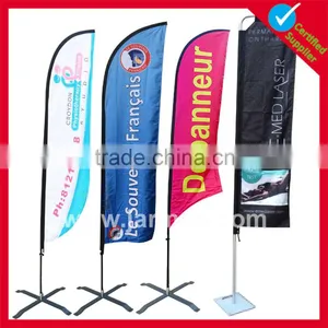 Cheap 110g Knitted Polyester Banner for Advertisement thumbnail-2