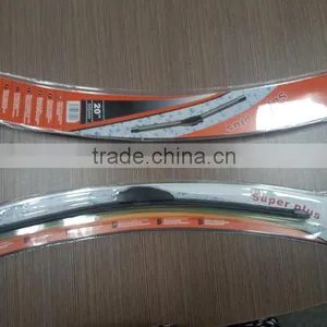 Streak-free Quiet Smooth Metro Front Flex Vehicle Accessories Hybrid Japanese Car Passager Windshield Stealth Wiper Blade thumbnail-4