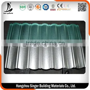 SGB Stone Coated Galvalume Metal Roofing Sheets/Stone Coated Steel Roofing Tile thumbnail-6