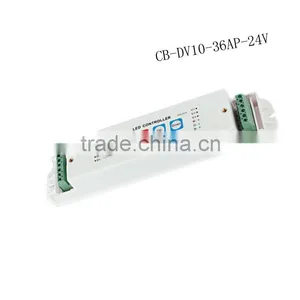 12V/24V 3CH RGB LED Strip 18A Constant Voltage DMX512 Decoder DMX Controller Quality Choice thumbnail-3