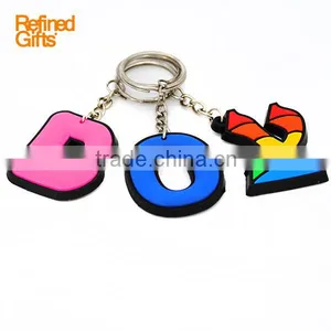 Golden Supplier of PVC Rubber Fashion and Novelty PVC Rubber Keychain thumbnail-1
