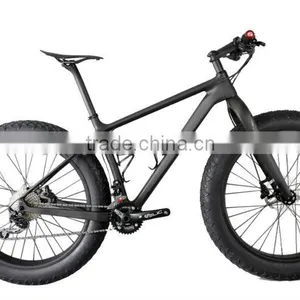 Chinese Carbon Bike Frame Super Light Fat Tre Bikes 26er Carbon Fat Bike thumbnail-1