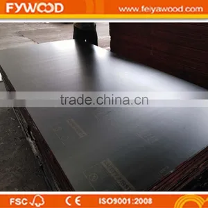 18mm Black Film Faced Plywood Poplar Core for Construction thumbnail-5