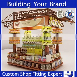 Retail Kiosk Portable Exhibition Stand Promotion Mobile Counter thumbnail-3