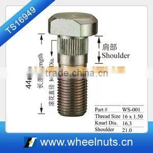 Best Selling High Tensile Side Cut Wheel Stud thumbnail-1