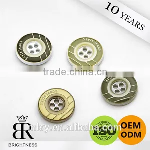 2015 New Arrival Metal Sewing Gold Button for Clothing and Coat thumbnail-1
