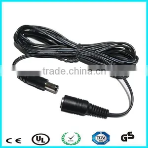 22AWG Male Female 5.5/2.5mm dc Jack to dc Power Plug Cable Supplier's Choice thumbnail-2