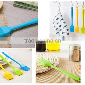 Soft Rubber Silicone Oil Pastry Brush, High Quality and Bright Color Silicone Pastry Brush, Eco-friendly Silicone Pastry Brush thumbnail-1