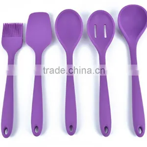 Cooking Utensil Set Silicone Kitchen Utensils Cooking Set Durable Flexible Non Stick Utensils Cooking Utensil Set thumbnail-1
