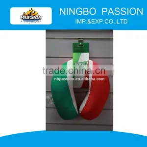 Squishy Deluxe Microbead Neck Pillow - Italy Flag thumbnail-1