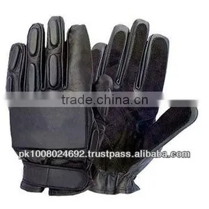 Men's Leather Police Gloves, Police Security Gloves thumbnail-1
