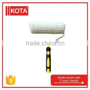 Paint Roller Brush With 2 Color Plastic Handle thumbnail-1