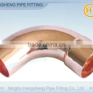 90 Degree Copper Elbow-Long Radius FTG X C thumbnail-1