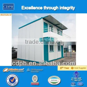 Cheap Container House, High Quality Flat Pack Mobile Building for Site Office or Accommodtion thumbnail-1