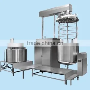 Automatic Vacuum High Shear Mixing Emulsifier for Cream Toothpaste Cosmetic thumbnail-1