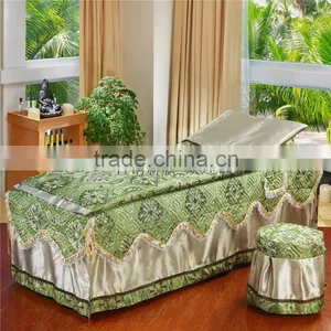 2016 Sale Promotion 100% Cotton Facial Bed Cover China Style Beauty Bed Cover thumbnail-1