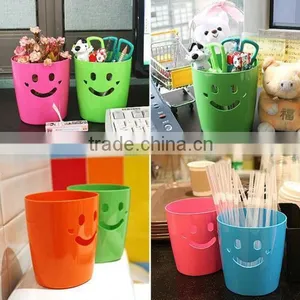 Factory Price Desktop Storage Barrel/mini Collection Desktop Trash Barrels/Desktop Waste Basket Mould thumbnail-1