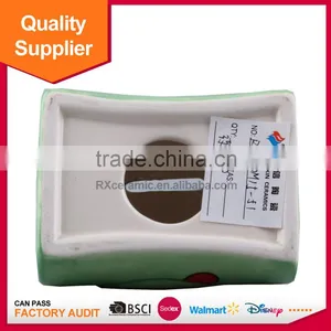 Eco-friendly Promotion Ceramic Frog Piggy Bank for Gift thumbnail-4