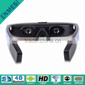 Smart Glasses Bluetooth Android 1080p HD Virtual Screen Video Goggles With Wifi thumbnail-1