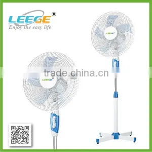 FS40-56 16" White Stand Fan With 5 PP Blades thumbnail-1