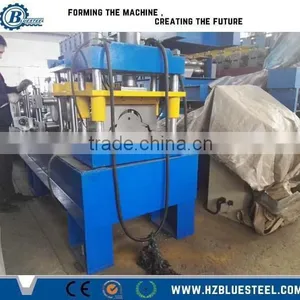 Copper Metal Roof Cap Flashing Roll Forming Machine/ Roof Tile Ridge Cap Flashing Making Machine thumbnail-1