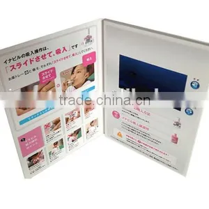 Factoy Supply 2.4/2.8/4.3/5/7/10.1 Inch TFT LCD Video Greeting Cards/Video Book / Video Brochure /electronic Brochure thumbnail-4