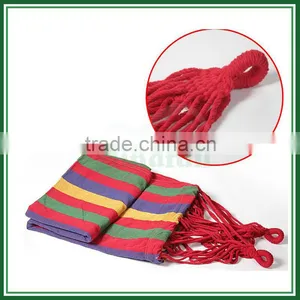 Cheap Custom Cotton Yarn Rope Adult Hammock for Outdoor thumbnail-1