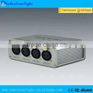 DMX RGB LED Controller 4S DJ Nightclub DMX LED Splitter Controller Wholesale thumbnail-4