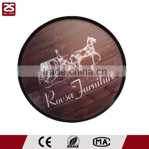 Wall Mounting Advertising Outdoor Round Led Lightbox Signs thumbnail-5