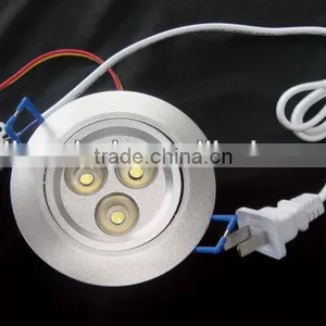 Recessed 3w Led Ceiling Light Panel With CE RoHS thumbnail-1