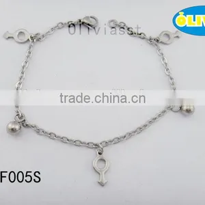 Olivia Jewelry Women Stainless Steel Women Anklet , Foot Chain Anklet thumbnail-1