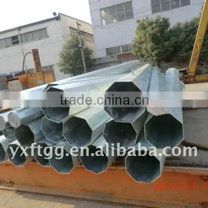 110kv New Design Hot Dip Electric Pole thumbnail-2