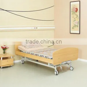 Factory Wooden Two Functions Mechanical Home Hospital Bed Dimensions thumbnail-1