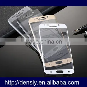 Whosale Mobile Accessory Full Cover Tempered Glass Screen Protector For Samsung Galaxy S6 Edge thumbnail-1