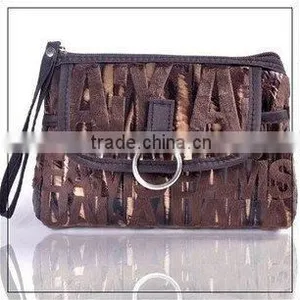 Hirh Quality Bronzed Suede Bag Fabric thumbnail-1