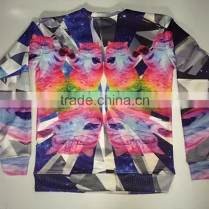 Custom Fleece All Over Printing Sweatshirts Wholesale Sweatshirts thumbnail-2